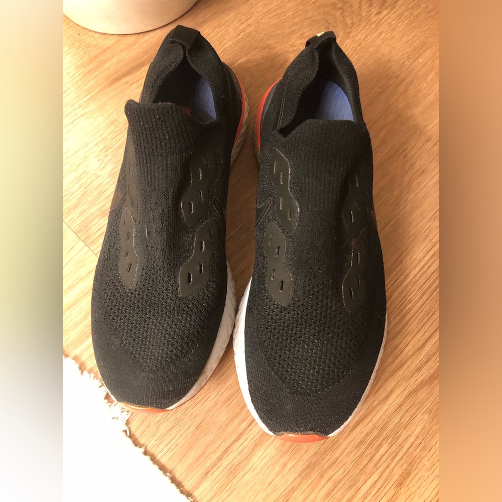 Women’s Black Slip-On Athletic Shoes